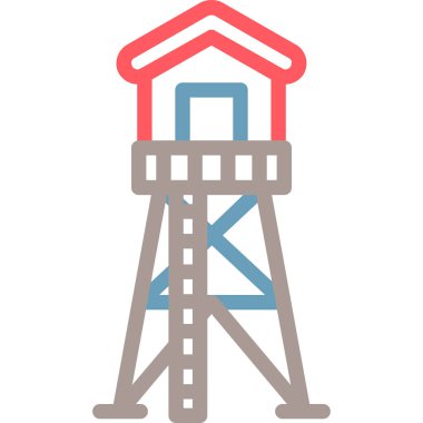 Bina vinç illüstrasyon vektör