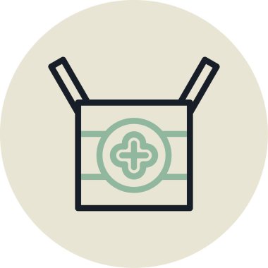 tıbbi simge vektör illüstrasyonu