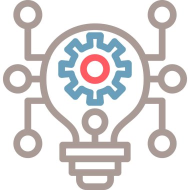 Ampullü bir dişlinin yaratıcı vektör çizimi