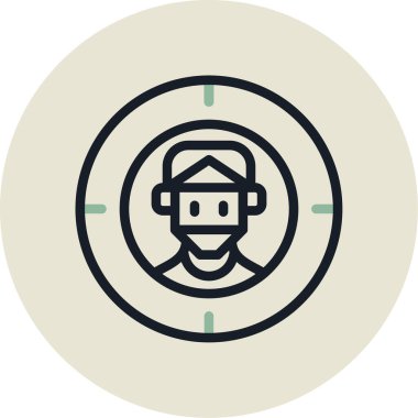 seo modern simgesinin vektör illüstrasyonu