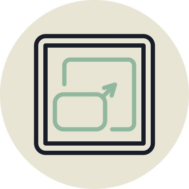 seo modern simgesinin vektör illüstrasyonu