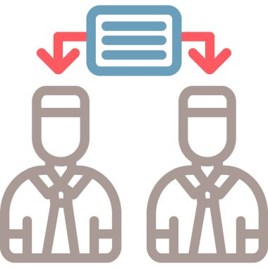 iş ve finans vektör simgesi