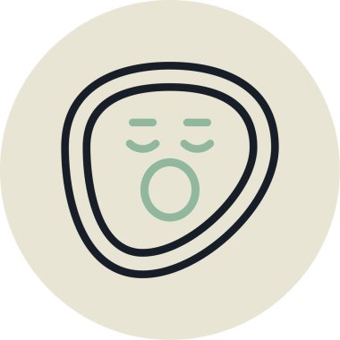 Modern simgenin vektör illüstrasyonu