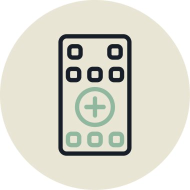 Uzaktan Denetim Çemberi, Vektör Resimleri