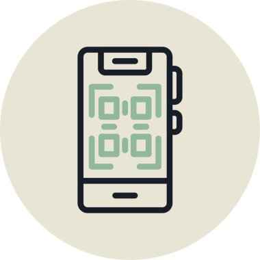 mobil uygulama simgesi vektör illüstrasyonu