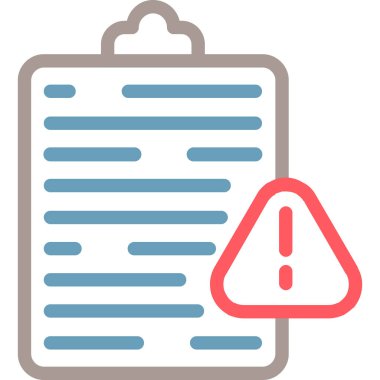 Hata düz vektör simgesi