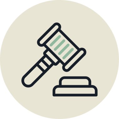 Jüri Cübbe Çemberi, Vektör İllüstrasyonu