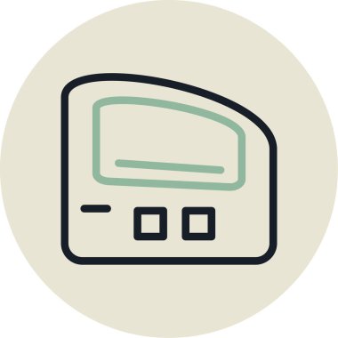 Modern eğitim ikonunun vektör illüstrasyonu