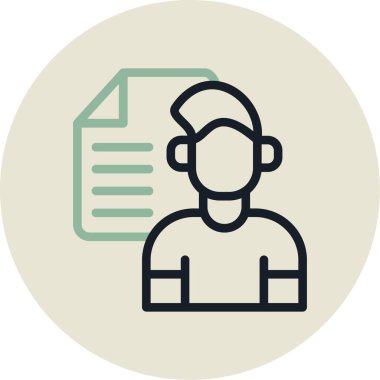 Dizüstü bilgisayarı olan vektör adam