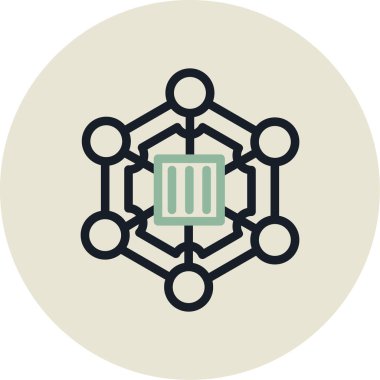 seo modern simgesinin vektör illüstrasyonu