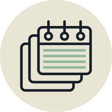 Kitap. Web simgesi basit illüstrasyon