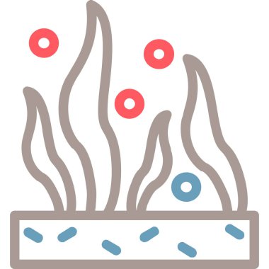 Yangın. Web simgesi basit illüstrasyon