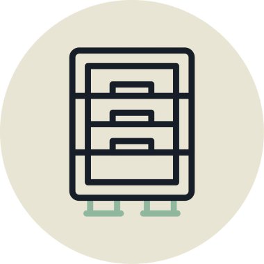 Web simgesi vektör illüstrasyonu