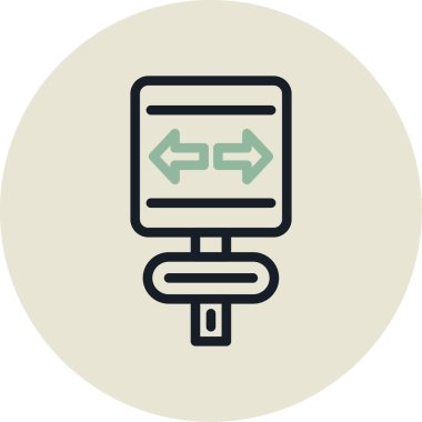 Web simgesi vektör illüstrasyonu