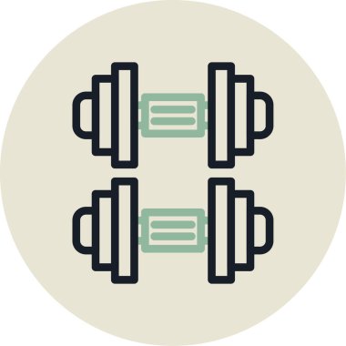 Mankafa simgesi. Vektör illüstrasyonu