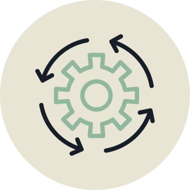 seo modern simgesinin vektör illüstrasyonu