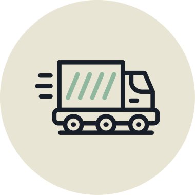 kamyon simgesi çizimi