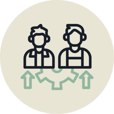 seo modern simgesinin vektör illüstrasyonu