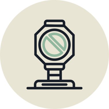 dur işareti çizimi