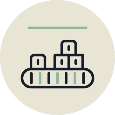 Vektör illüstrasyonu, simge ögesi arkaplanı