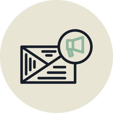 Zarfın vektör simgesi