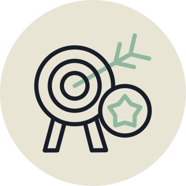 Seo simgesinin vektör illüstrasyonu