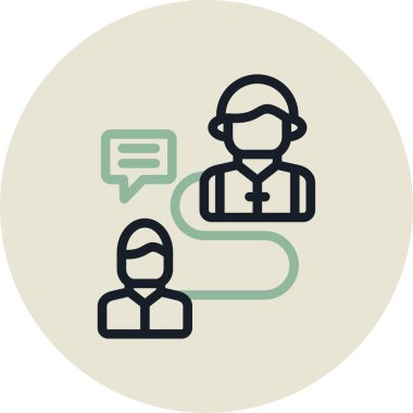 seo modern simgesinin vektör illüstrasyonu