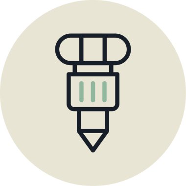 Modern b 'nin vektör illüstrasyonu eksik simgesi