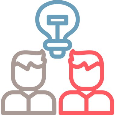 iş simgesi vektör illüstrasyonu