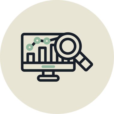 Web simgesi, vektör illüstrasyonu