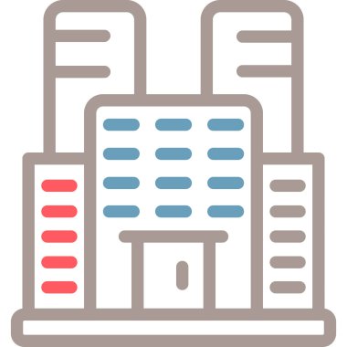 yapı inşa simgesi ana hatları biçiminde
