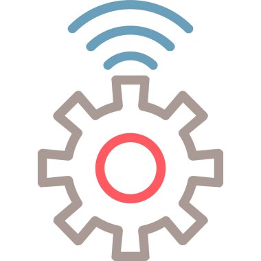 Ağ web simge vektör çizim