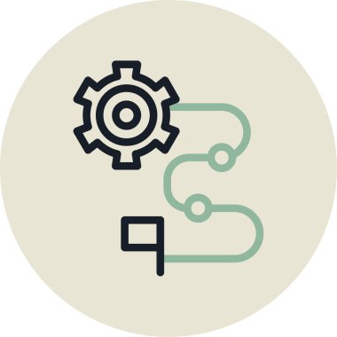 Web simgesi vektör illüstrasyonu