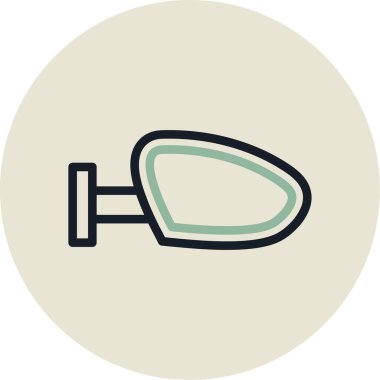 Modern b 'nin vektör illüstrasyonu eksik simgesi