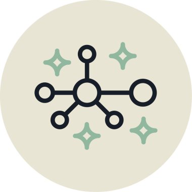 seo modern simgesinin vektör illüstrasyonu