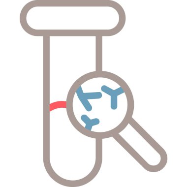 Bir termometre simgesinin vektör çizimi