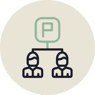 seo modern simgesinin vektör illüstrasyonu