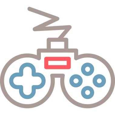 Oyun kontrolörü. Basit resimleme