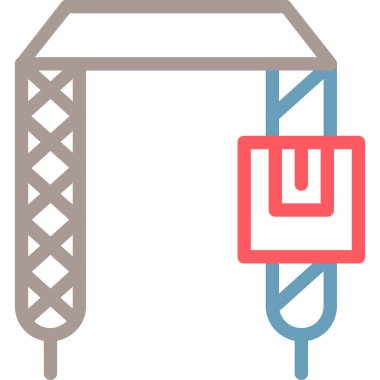 Kablo. Web simgesi basit illüstrasyon