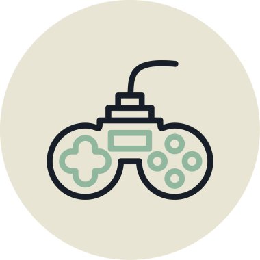 denetleyici oyun oynatma simgesi - taslak biçimi