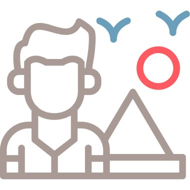 iş yönetimi simgesi vektör illüstrasyonu