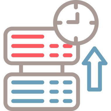 iş grafiği vektör simgesi