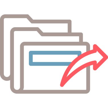 Dizin web simgesi basit illüstrasyon