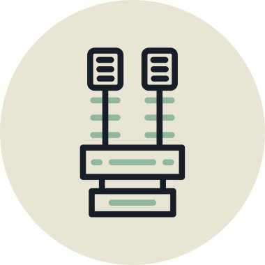 Modern b 'nin vektör illüstrasyonu eksik simgesi