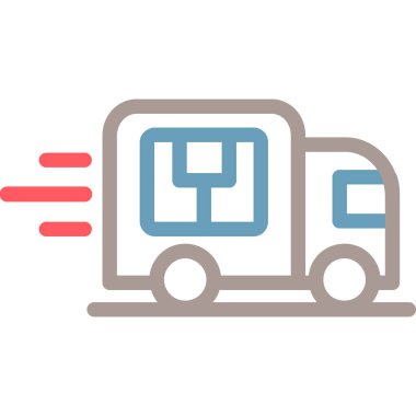 ambulans simgesi vektör illüstrasyonu