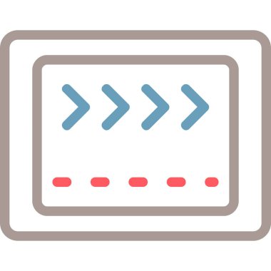 Web simgesi vektör illüstrasyonu