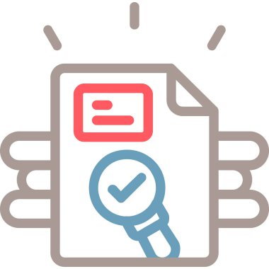 iş yönetimi simgesi basit tasarım