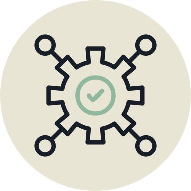 seo modern simgesinin vektör illüstrasyonu