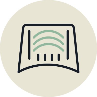 Modern b 'nin vektör illüstrasyonu eksik simgesi