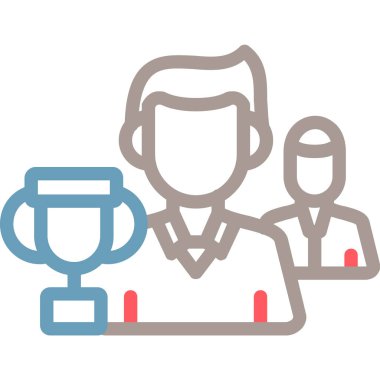 Takım simgesi vektör illüstrasyonu